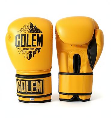 Перчатки: Боксёрские перчатки GOLEM 16 oz для мужчин, натуральная кожа — прочные — 2