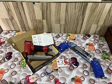 mis tavalar: TOK F-30K pnevmatik brad mixək tapançası + spiral hava şlanqı dəsti — 3