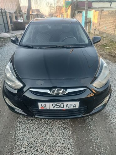 hundai tiburon: Hyundai Solaris: 2011 г., 1.6 л, Автомат, Газ, Седан