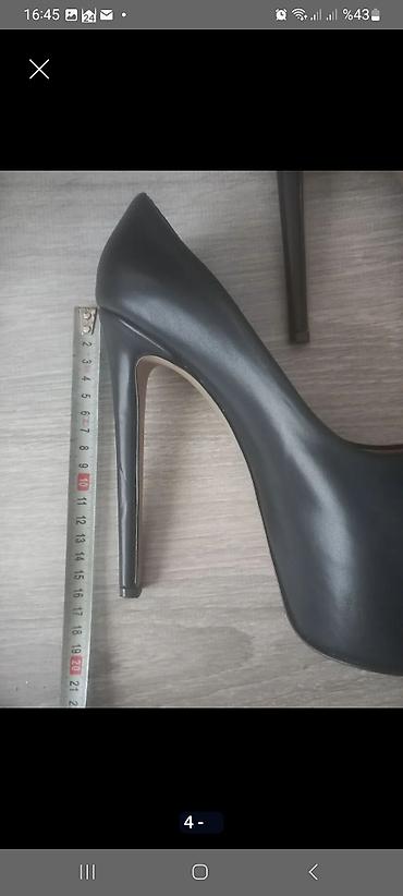 Tuflilər: Tuflilər, Ölçü: 39, rəng - Qara, Yeni — 2