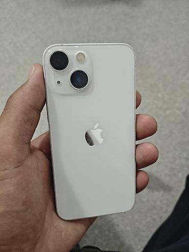 apple macbook 13 white: IPhone 13 mini, Б/у, 256 ГБ, Белый, 76 % — 2