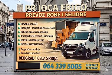 nnes auto kovin: Usluge transporta i selidbi – PR JOCA FRIGO - Prevoz robe do 3,5 t - — 1