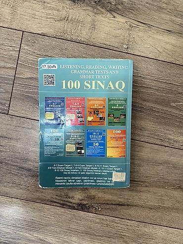 Тесты: Məhsul: “100 Sınaq İmtahanı – English 9-10” (First edition) Təsvir: - — 2