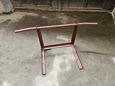İdman alətləri: Divar üçün dəmir turnik (barfiks) konstruksiyası - Material: qalın — 3