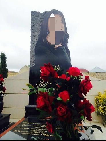 Digər tikinti materialları: Qebir daşı ustası.rəngli şəkıllər qızılı yazılar.çatdırma qurulma — 4