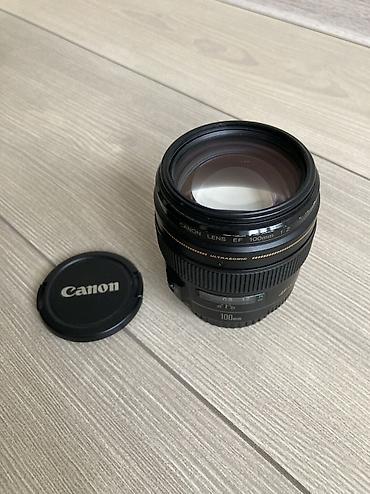 обьект: Объектив Canon EF 100mm f/2 USM - Байонет: Canon EF (подходит к — 3