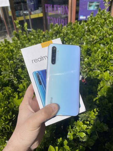 telefon flai malenkii: Realme X2, 64 ГБ, цвет - Белый, Гарантия, Отпечаток пальца, Две SIM карты