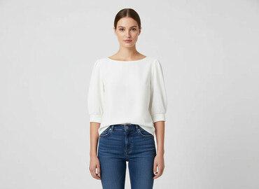 elegancka bluzka damska plus size: H&M, Жіноча блуза, розмір S