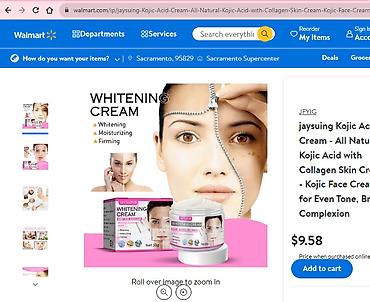оптовик: ❄️ Сша с walmart крем ультра отбеливающий с койевой кислотой эффект — 10