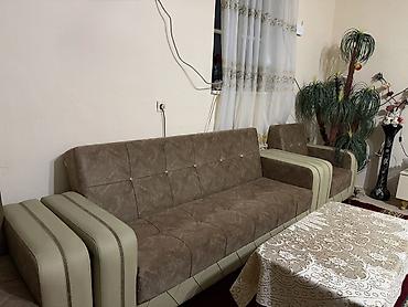 divanlar ve qiymetleri: Qonaq otağı üçün yumşaq mebel dəsti - Tərkib: 3 nəfərlik divan + 2 — 1