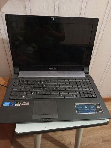 материнская плата asus: Ноутбук, Asus, 8 ГБ ОЭТ, Intel Core i7, 15.4 ", Колдонулган, Жумуш, окуу үчүн, эс тутум HDD