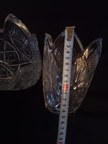 Vazalar: Vaza dəsti, Xrustal — 9