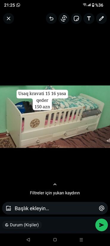 двухъярусная кровать для мальчика: Oğlan və qız üçün, Çarpayı, Bazasız, Matrassız, Siyirməli
