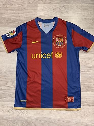 Kişi geyimləri: Futbolka, Nike, M, rəng - Göy — 1