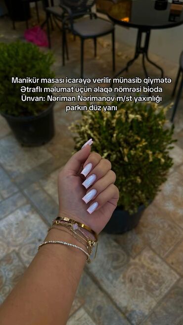 Sifarişlə əl işləri: Manikür