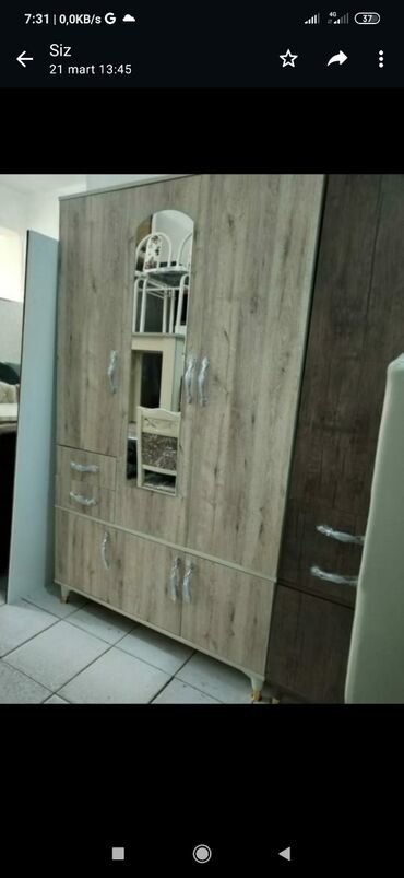 Dolablar: Yeni, Açılan, 3 qapılı Düz dolab, Şifonyer, Azərbaycan — 18