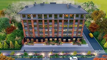 квартиры в клубных домах: 1 комната, 54 м², Элитка, 6 этаж, ПСО (под самоотделку) — 3