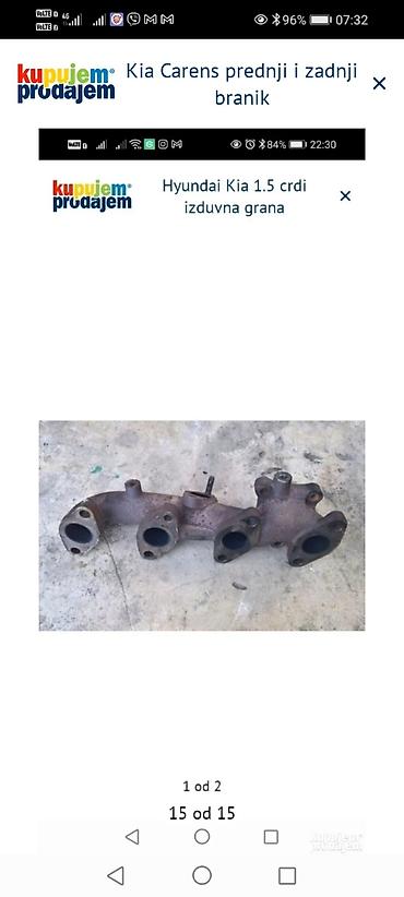 Ostalo: Kia Carens – prednji i zadnji branik - Komplet branika za Kia Carens — 10