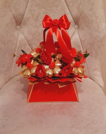 Sifarişlə əl işləri: Sifarişlə əl işləri | Buketlər, səbətlər — 9