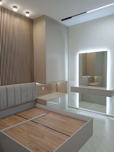 Sifarişlə mətbəx mebeli: Sifarişlə mətbəx dəsti, Özü çəkən petlələr, MDF, Kredit var, Pulsuz çatdırılma — 14