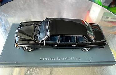Avtomobil modelləri: Коллекционная модель Mercedes-Benz 240D V123 limousine black 1978 NEO — 15