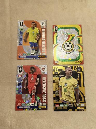 Panini futbol kolleksiya kartları dəsti Təsvir: - Markası: Panini -