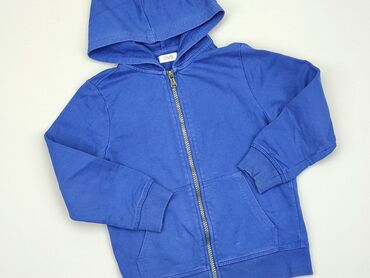 sweterek błękitny: Sweatshirt, OVS kids, 4-5 years, 104-110 cm, condition - Good