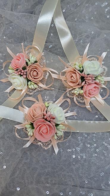 Браслеты: Изящные декоративные браслеты и бутоньерки,в наличии огромный — 3