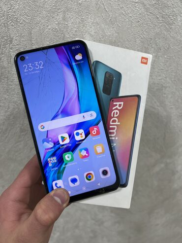 Redmi: Redmi, Redmi Note 9, Б/у, 128 ГБ, цвет - Зеленый, 2 SIM