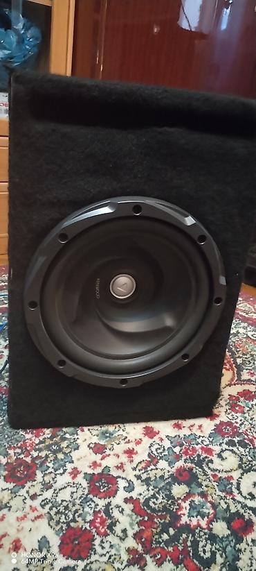 Avtoelektronika: Kenwood subwoofer + akustik qutu - Brend/model: Kenwood (ön paneldə — 2