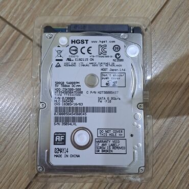 жесткий диск ata для ноутбука: Накопитель, Б/у, HGST, HDD, 512 ГБ, 2.5", Для ноутбука