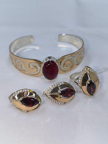 Серебряные наборы украшений: Набор украшений, Проба 925, Женские, Новый — 9