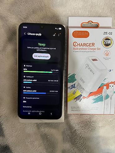 samsung ue78ks9000: Samsung Galaxy A17, 128 GB, rəng - Qara, Face ID — 5