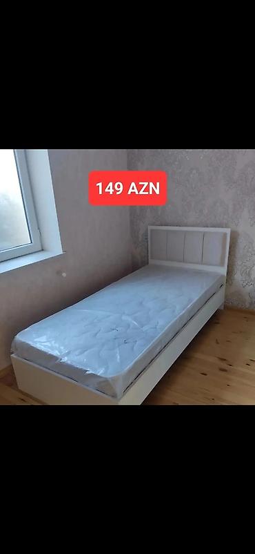 Çarpayılar: Məhsul: Tək nəfərlik çarpayı və döşək dəsti - Ölçü: tək nəfərlik — 14