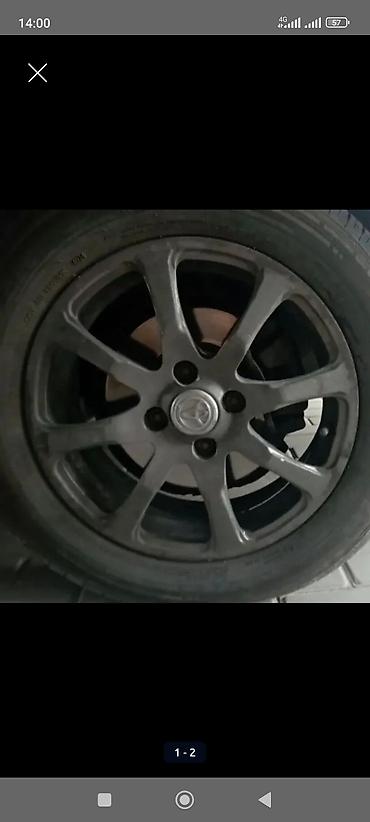 Литые Диски R 15 Toyota, Комплект, отверстий - 4, Б/у