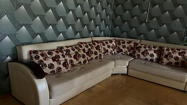 çarpayı ikinci el: Künc divan, İşlənmiş, Açılan, Bazalı, Parça, Şəhərdaxili pulsuz çatdırılma — 1