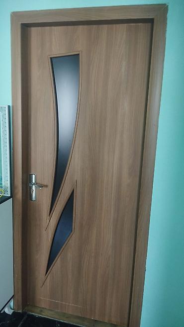 Taxta naxışlı daxili qapı - Material: ağac teksturalı MDF/laminat