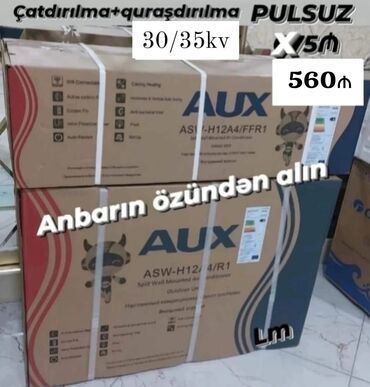 80 kv kondisioner: Kondisioner AUX, Yeni, 60-69 kv. m, Kredit yoxdur