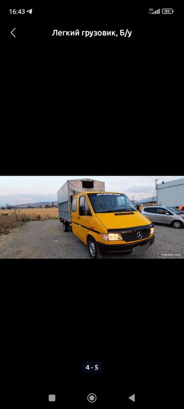 Mercedes-Benz: Mercedes-Benz Sprinter: 1995 г., 2.9 л, Механика, Дизель, Фургон