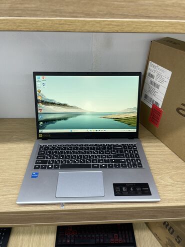 Ноутбуки: Ноутбук, Acer, 8 ГБ ОЗУ, Intel Core i3, 15.6 ", Б/у, Для несложных задач, память NVMe SSD