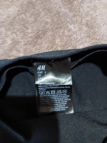 aksa: H&M ženski bodi – crni, model sa korpama i tangama m/l - Brend — 9