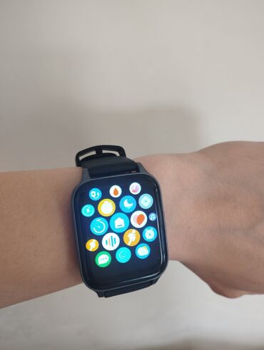 экран телефона флай: Новый, Смарт часы, Xiaomi, Сенсорный экран, цвет - Черный