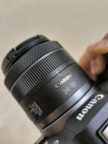Объективы и фильтры: Canon RF 24-50mm f4.5-6.3 со стабилизатором, можно снимать видео с