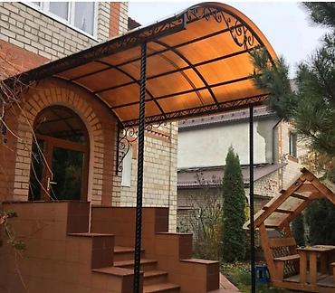 Навесы: Навес, Арочный, Металл, Поликарбонат — 5