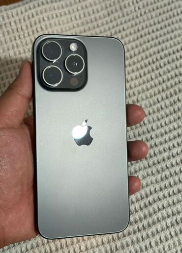 телефон мекен: IPhone 15 Pro Max, Колдонулган, 512 ГБ, Space Gray