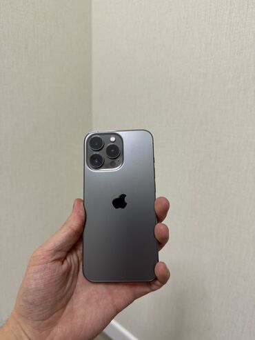 Apple iPhone: IPhone 13 Pro, Б/у, 256 ГБ, Черный, Защитное стекло, Чехол, 84 % — 1