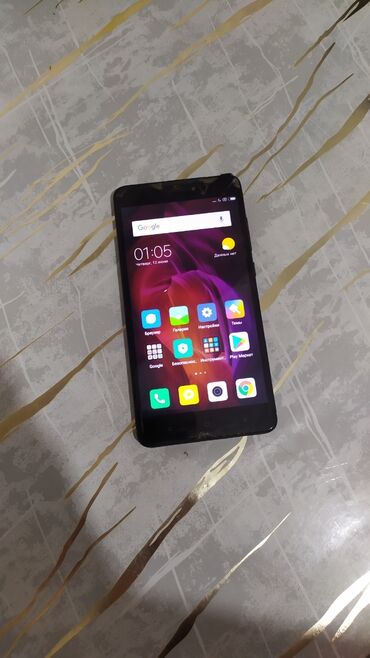 redmi 4x: Redmi, Redmi Note 4X, Б/у, 32 ГБ, цвет - Черный, 2 SIM