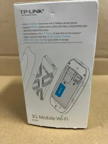 Modemi, ruteri i mrežni uređaji: AKCIJA #2635 Modem TP-LINK M5350 3G mobilni WiFi; Potpuno NOVO — 2