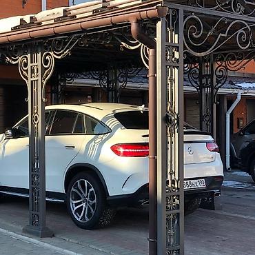 алоэ цветы: Кованые навесы и козырьки из металла под заказ - Назначение: навесы — 3