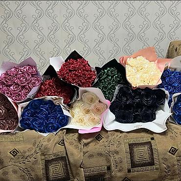 вечные розы: 🌸 Букеты из атласных лент — красота, которая не увянет! 🌸 БИШКЕК|КАНТ🌹 — 2